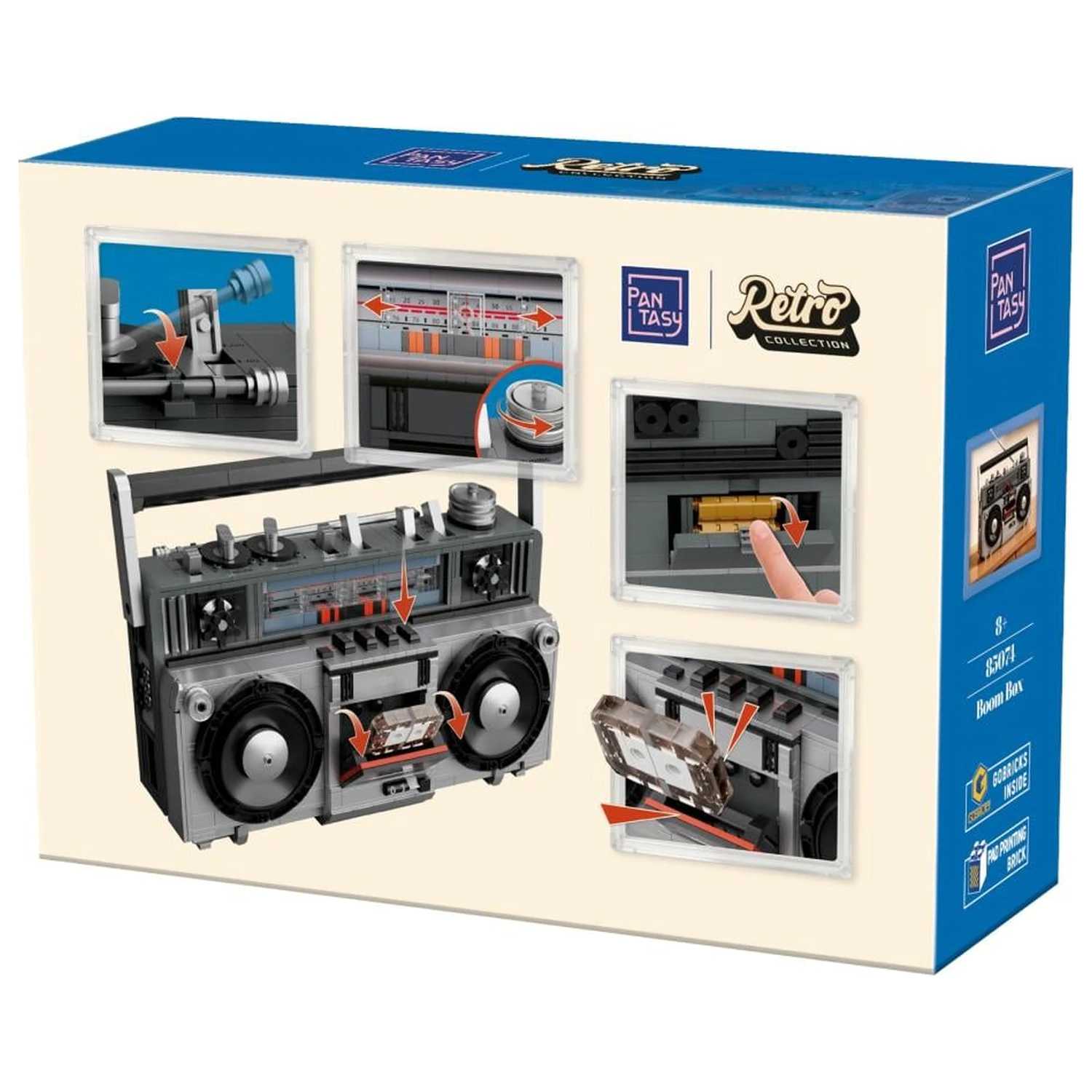 PANTASY Boombox Kocke za slaganje 993 komada fotografija proizvoda