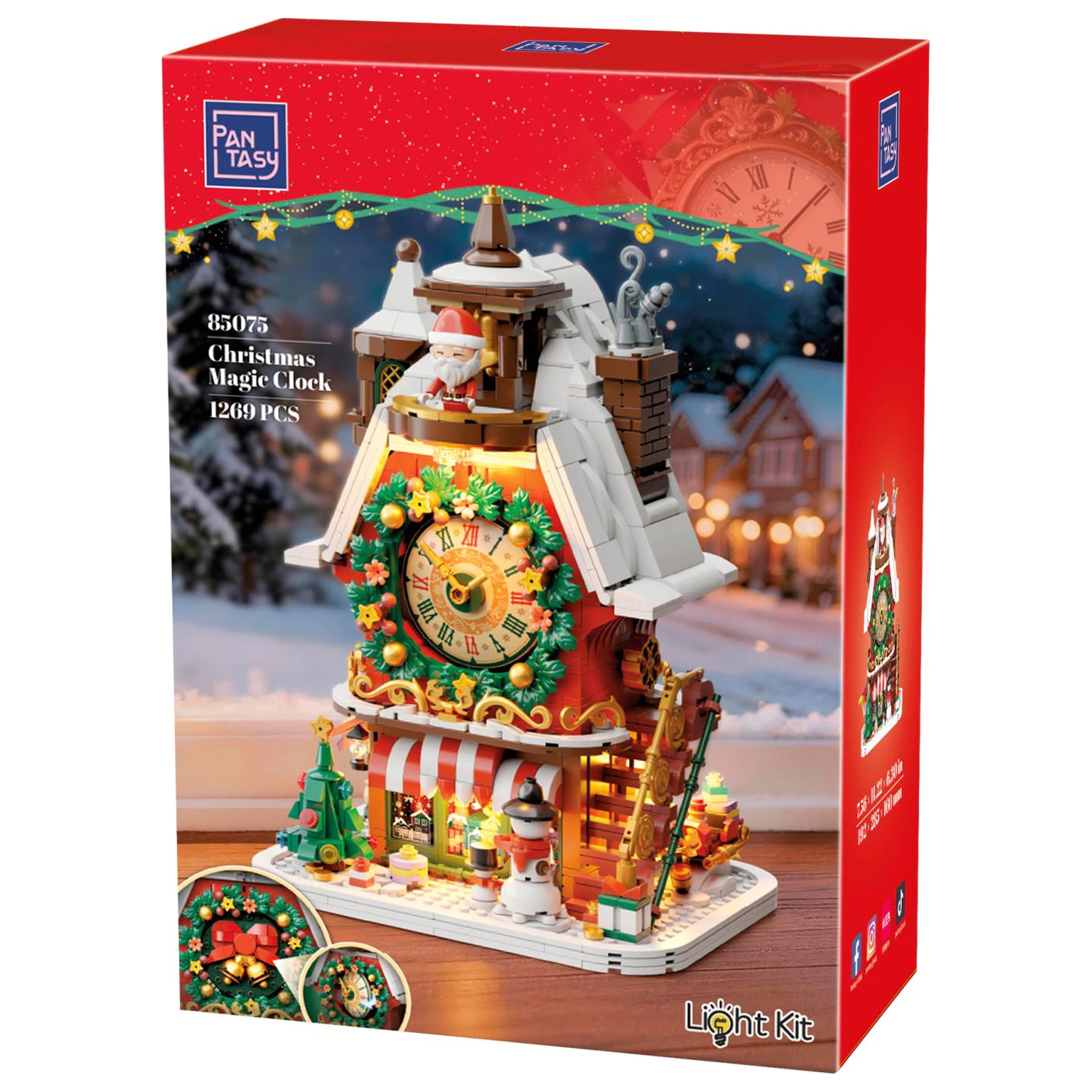 PANTASY Christmas Magic Clock kockice za slaganje 1269 komada fotografija proizvoda