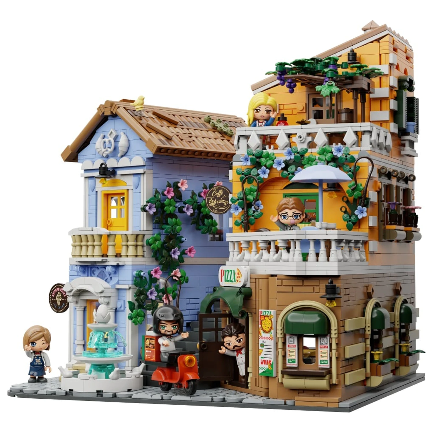 PANTASY Italian Street Corner Building Block 2892 komada fotografija proizvoda