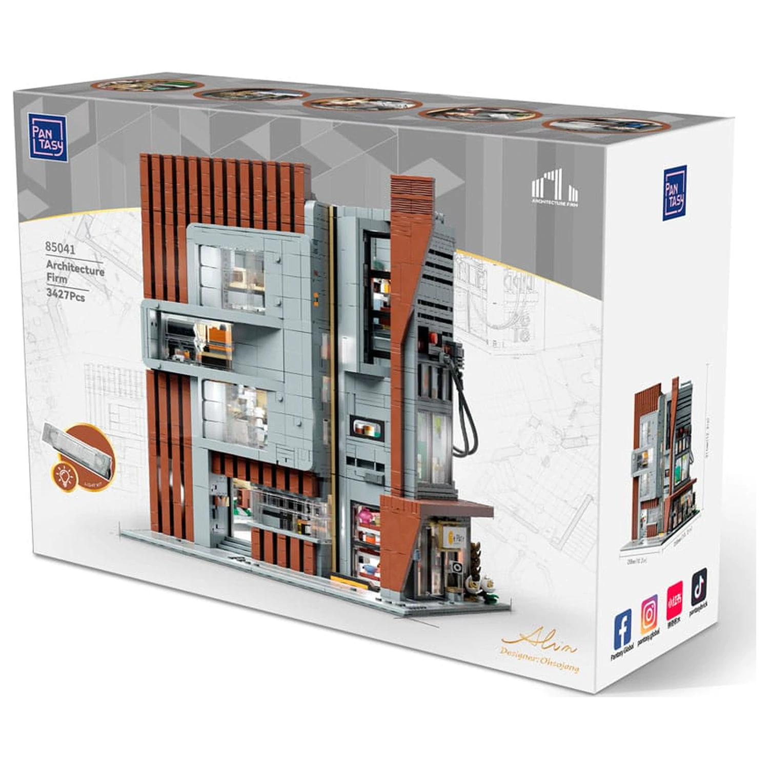 Pantasy Original Construction Set Arhitektonski ured fotografija proizvoda