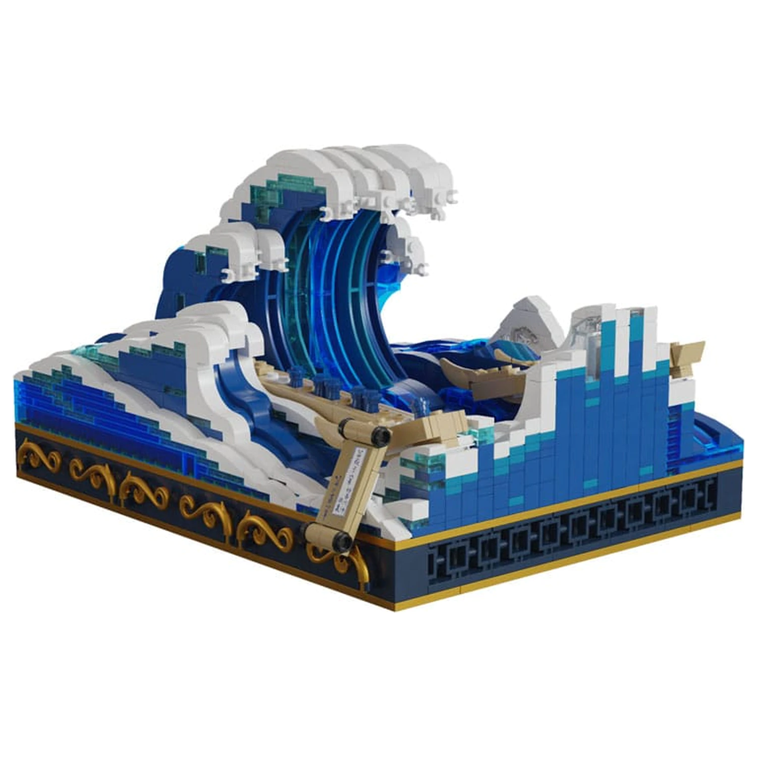 Pantasy Original Construction Set The Great Wave Of Kanagawa fotografija proizvoda