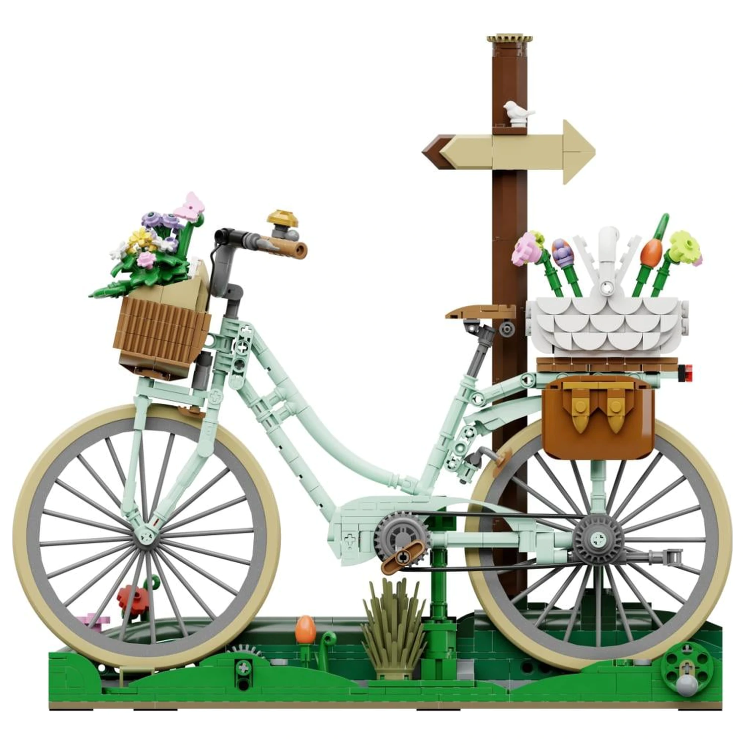 Pantasy Spring Picnic Bicycle Kocke za slaganje 1079 komada fotografija proizvoda