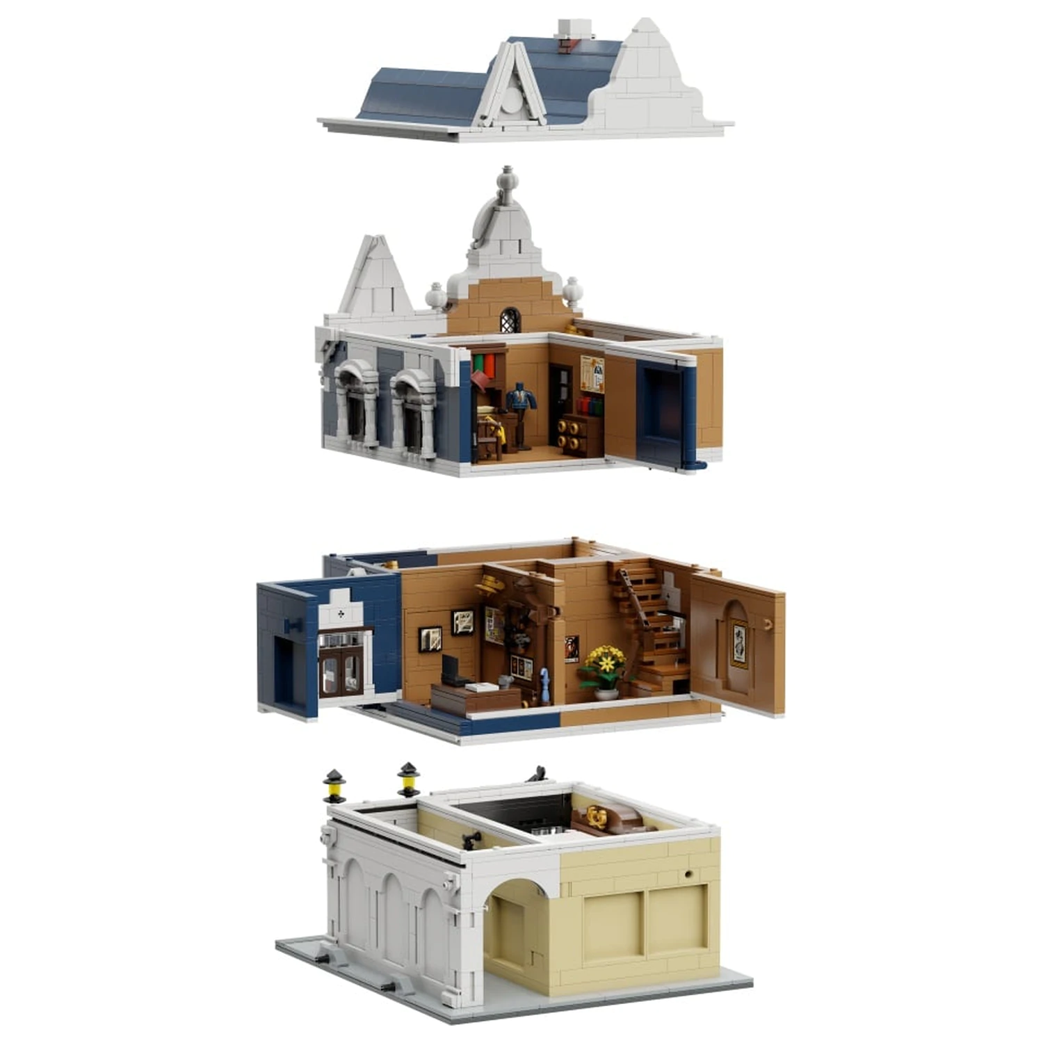 Pantasy Tailor Shop Building block 2831 komada fotografija proizvoda