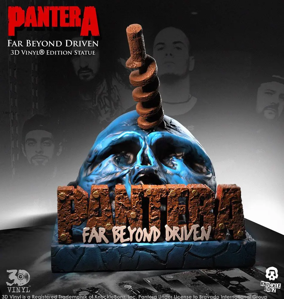 Pantera 3D Vinilni Kip Far Beyond Driven 23 x 18 cm fotografija proizvoda