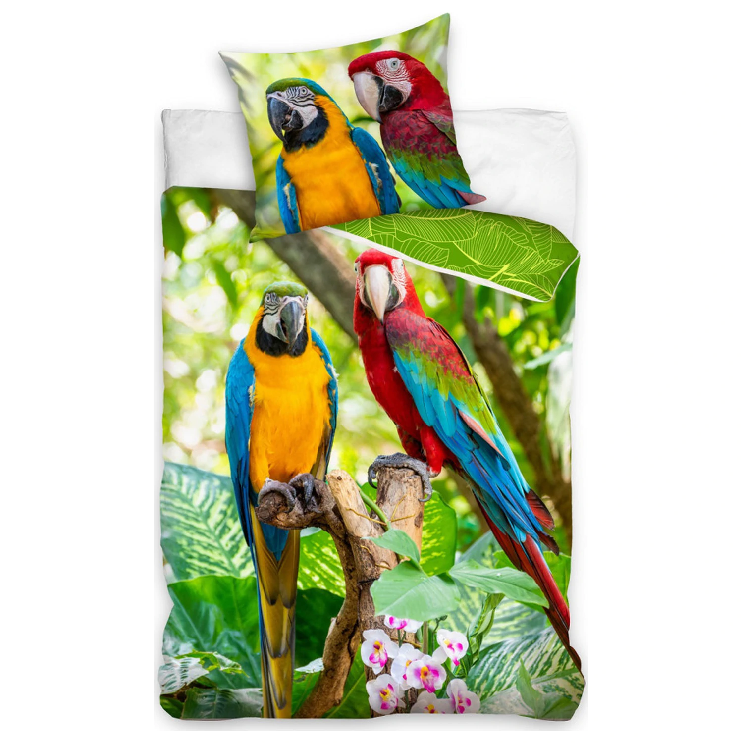 Parrot Couple navlaka za poplun fotografija proizvoda