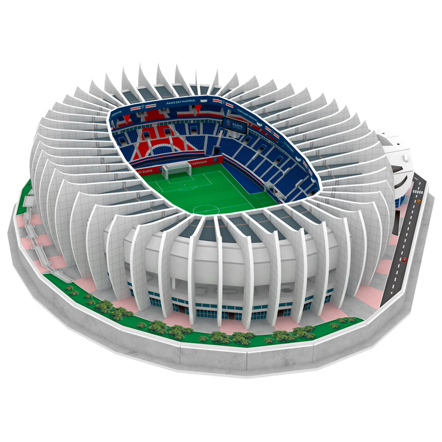Paris Saint-Germain Princes Park Stadium 3D slagalica 111 komada fotografija proizvoda