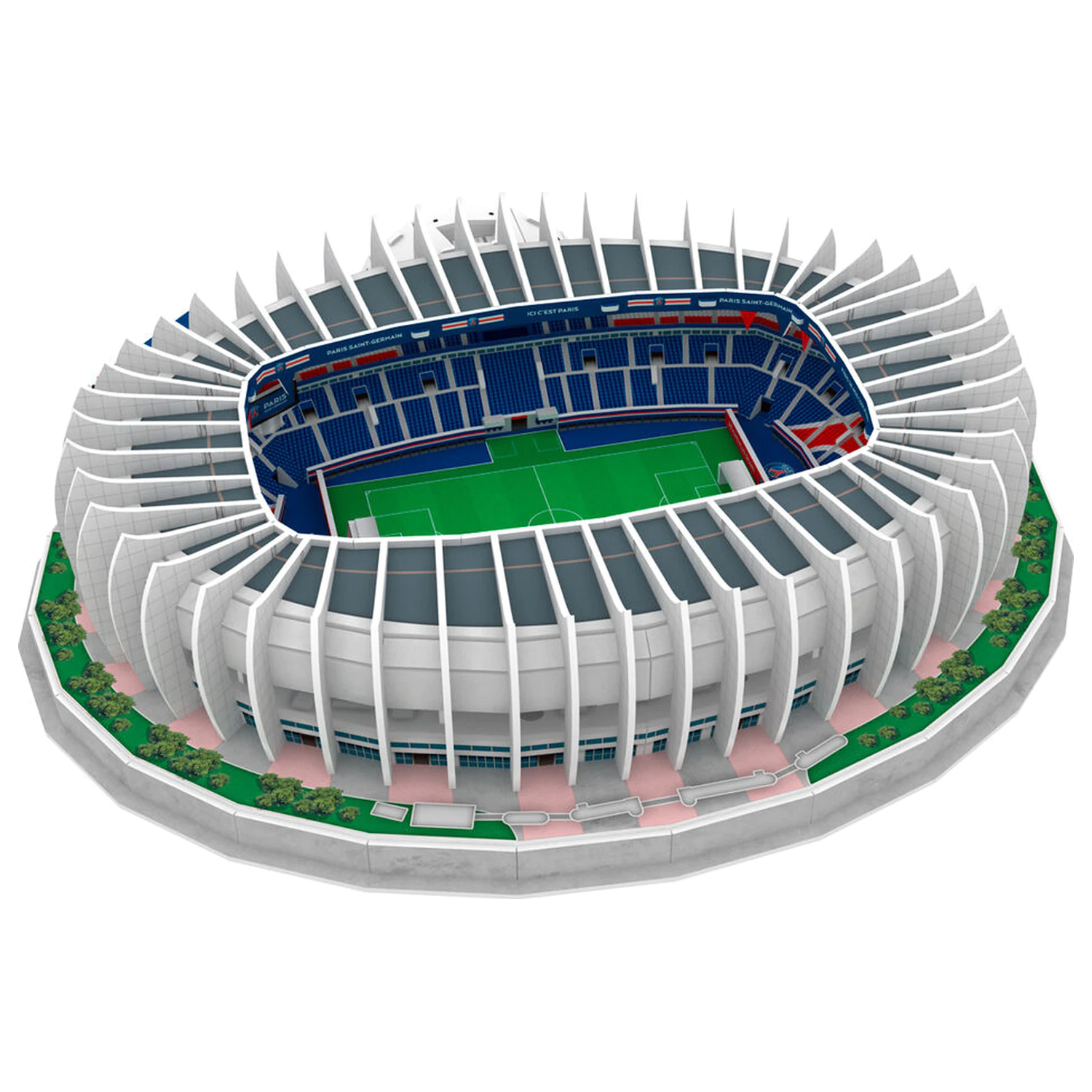 Paris Saint-Germain Princes Park Stadium 3D slagalica 111 komada fotografija proizvoda