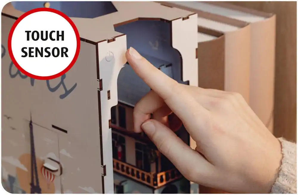 Paris Tiny Adventures Book Nook Mini diorama 23 cm fotografija proizvoda