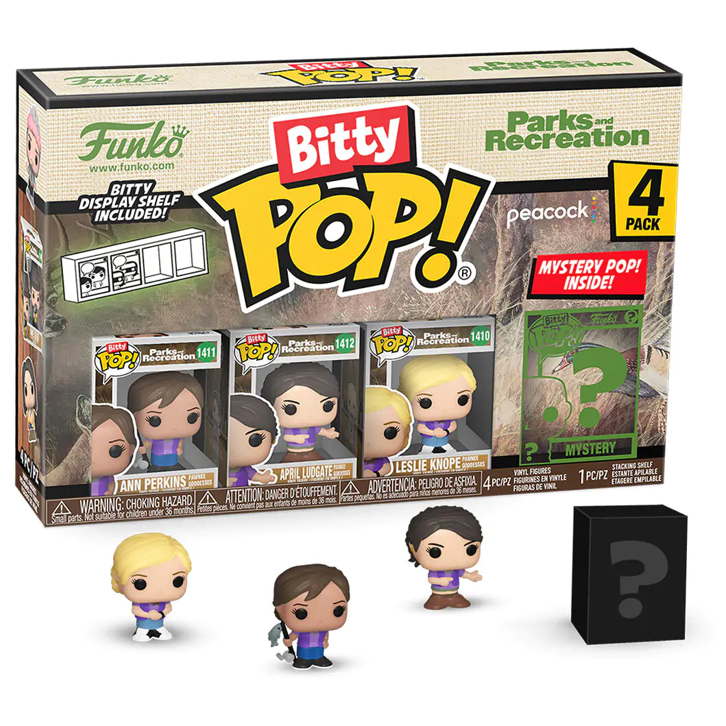 Blister 4 figure Bitty Funko POP Park and Recreation Goddess fotografija proizvoda