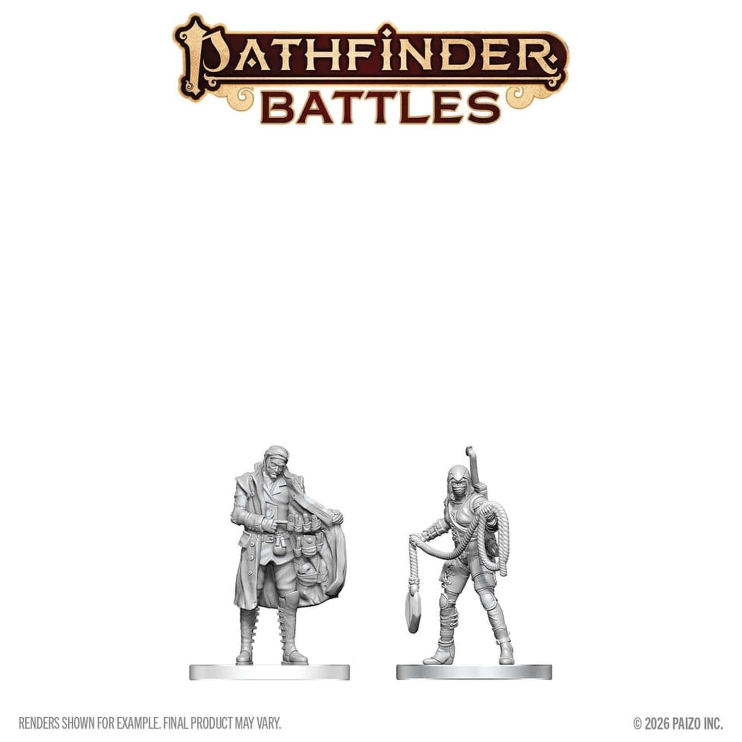 Pathfinder Battles Deep Cuts Neobojena minijatura Provalnik & Ograda 14 cm fotografija proizvoda