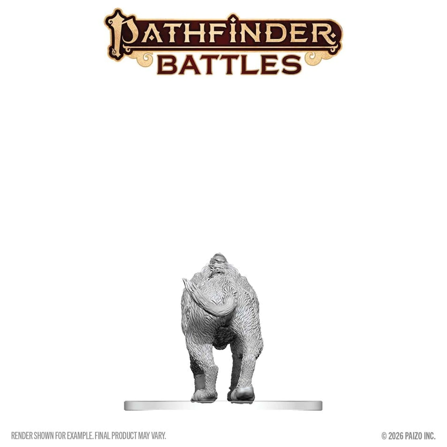 Pathfinder Battles Deep Cuts Neobojena minijatura Hyaenodon 13 cm fotografija proizvoda