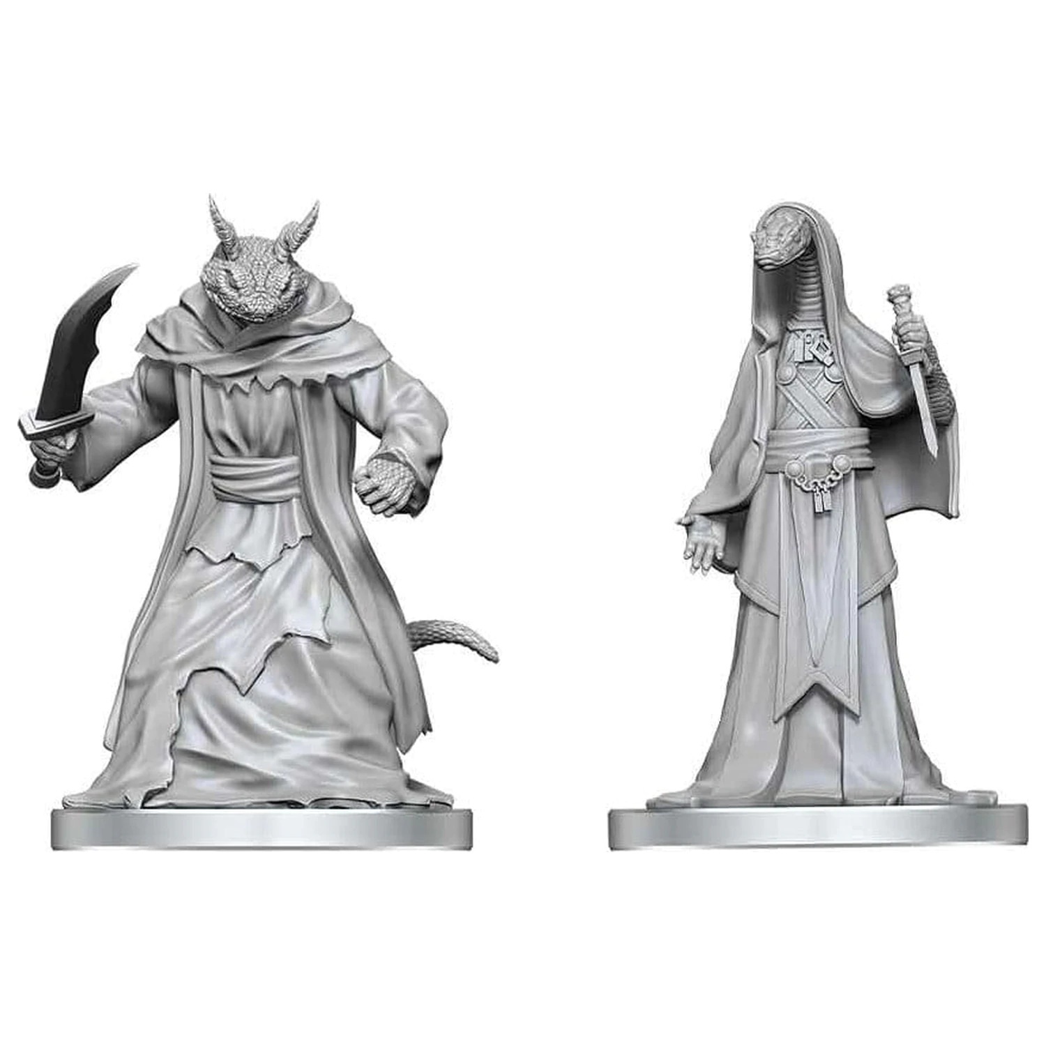 Pathfinder Battles Deep Cuts Neobojena minijatura Zyss & Aapoph Serpentfolk 13 cm fotografija proizvoda