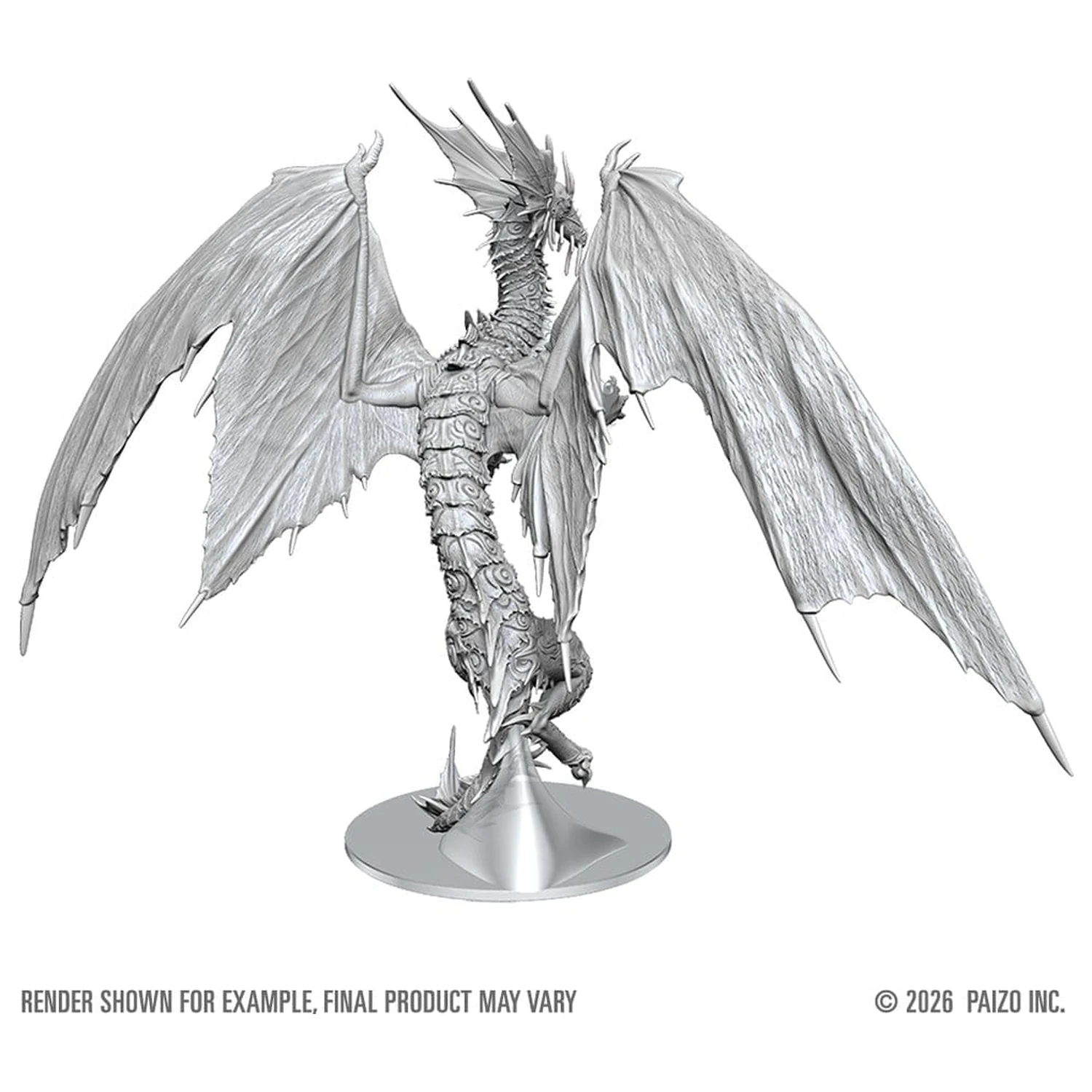 Pathfinder Deep Cuts Unpainted Boxed Miniature Adult Mirage Dragon 23 cm fotografija proizvoda