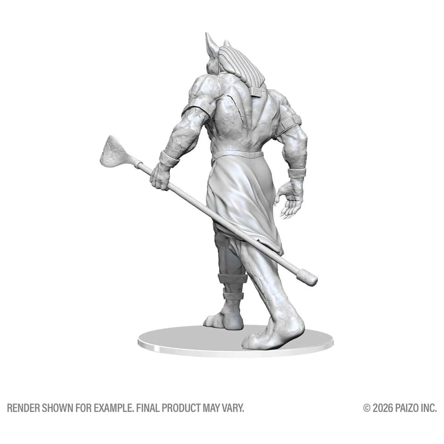 Pathfinder Deep Cuts Unpainted Boxed Minijatura Divovski Animirani Kip fotografija proizvoda