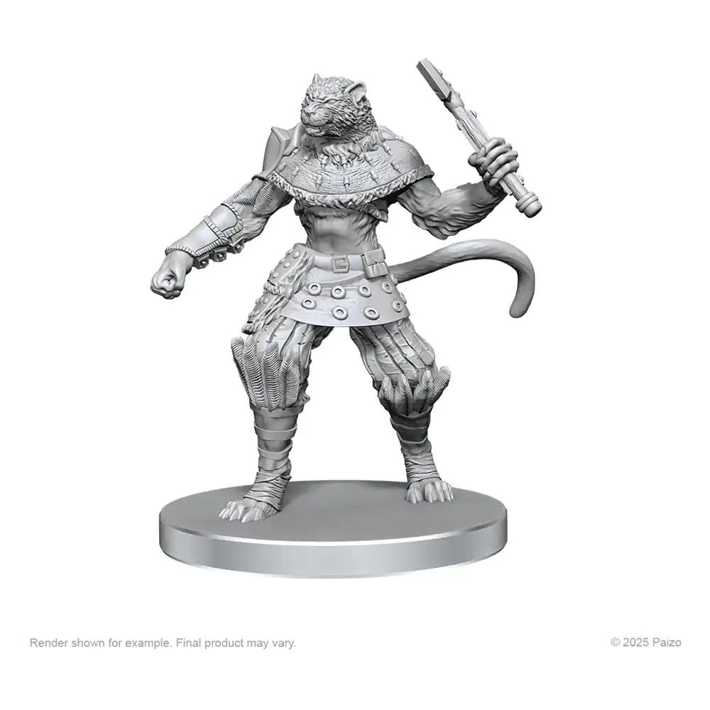 Pathfinder Deep Cuts Neobojane Minijature Elf Hunter & Catfolk Bandit fotografija proizvoda