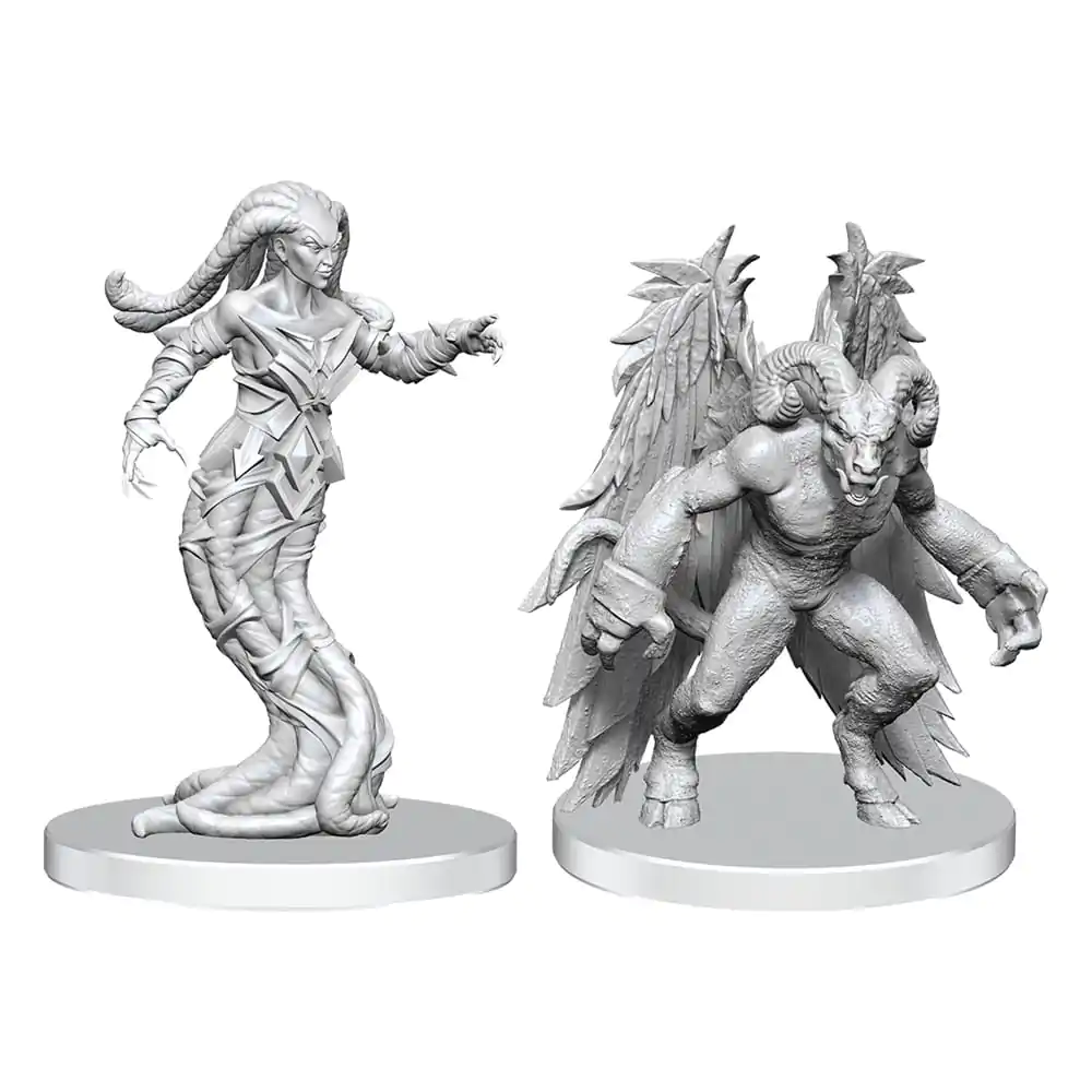 Pathfinder Deep Cuts Neobojene Minijature Gylou (Handmaiden Devil) & Ferrugon (Rust Devil) fotografija proizvoda