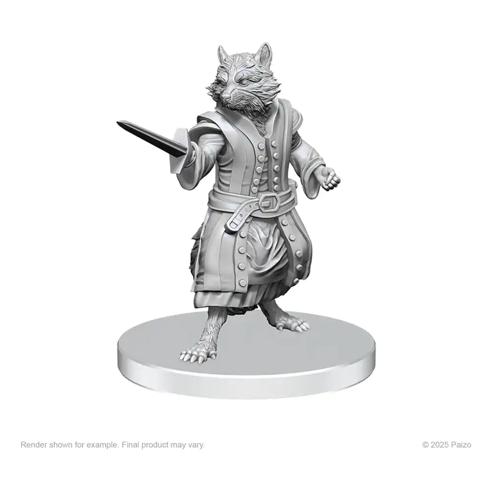 Pathfinder Deep Cuts Neobojane minijature Procyal (Raccoon Agathion) i Zoaem (Ring Archon) fotografija proizvoda