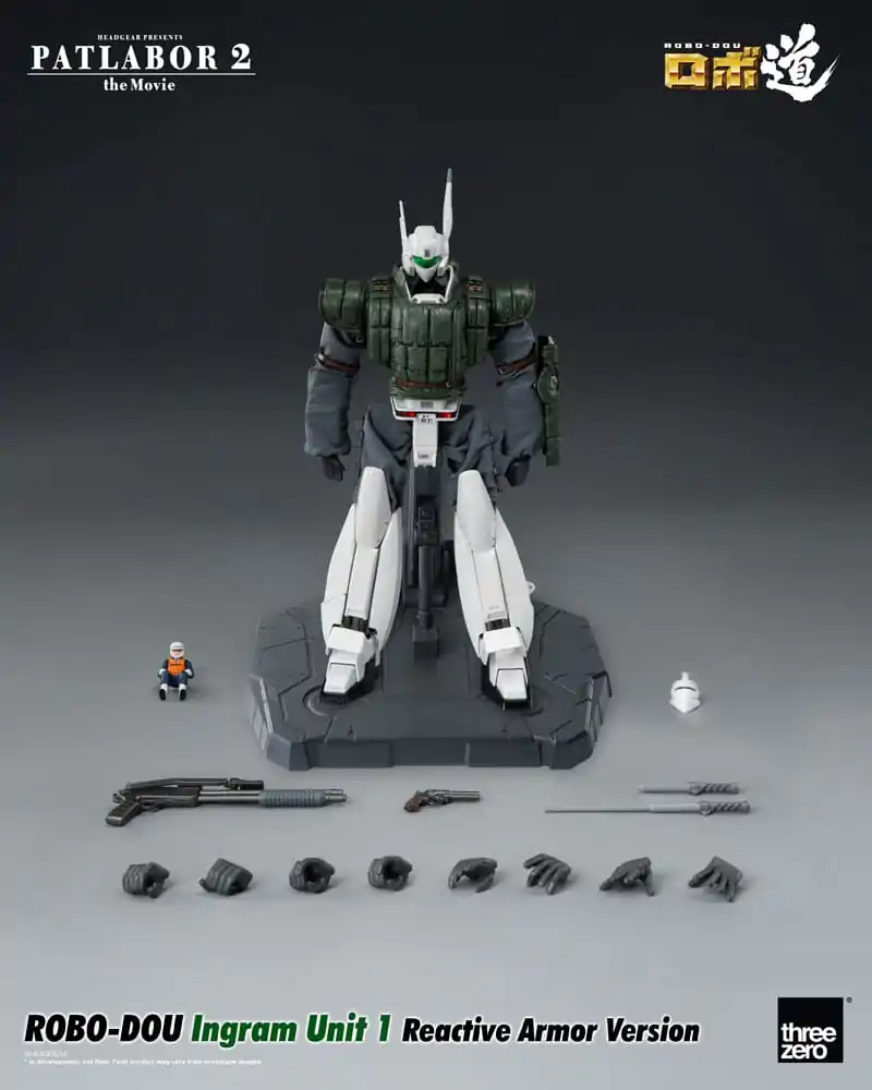 Patlabor 2: The Movie Robo-Dou akcijska figura Ingram Unit 1 Reactive Armor verzija 23 cm fotografija proizvoda