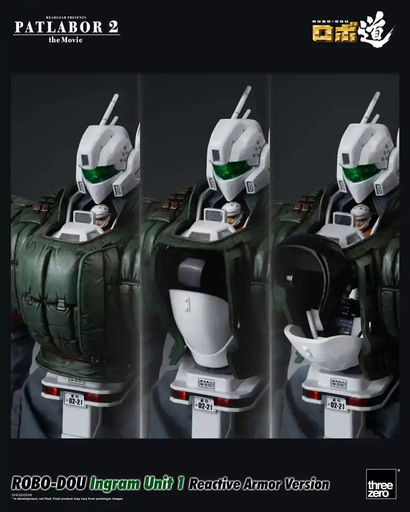 Patlabor 2: The Movie Robo-Dou akcijska figura Ingram Unit 1 Reactive Armor verzija 23 cm fotografija proizvoda