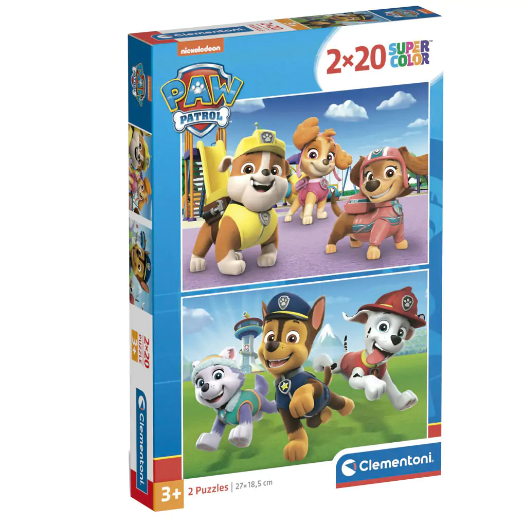 Paw Patrol puzzle 2x20 komada fotografija proizvoda