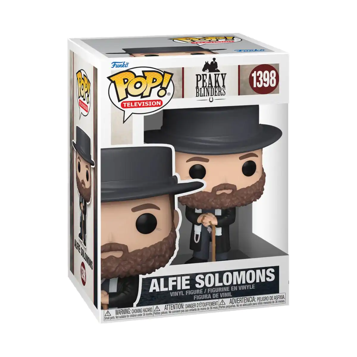 Peaky Blinders POP! TV Vinyl Figure Alfie Solomons 9 cm Vinilna Figura fotografija proizvoda