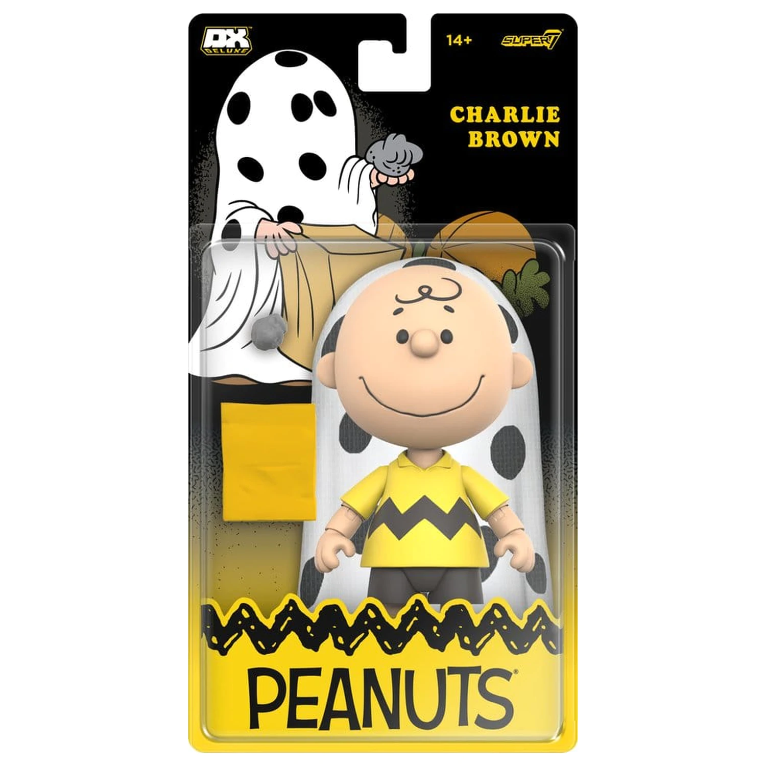 Peanuts Deluxe Wave 01 Akcijska figura Charlie Brown (with Ghost Sheet) 18 cm fotografija proizvoda
