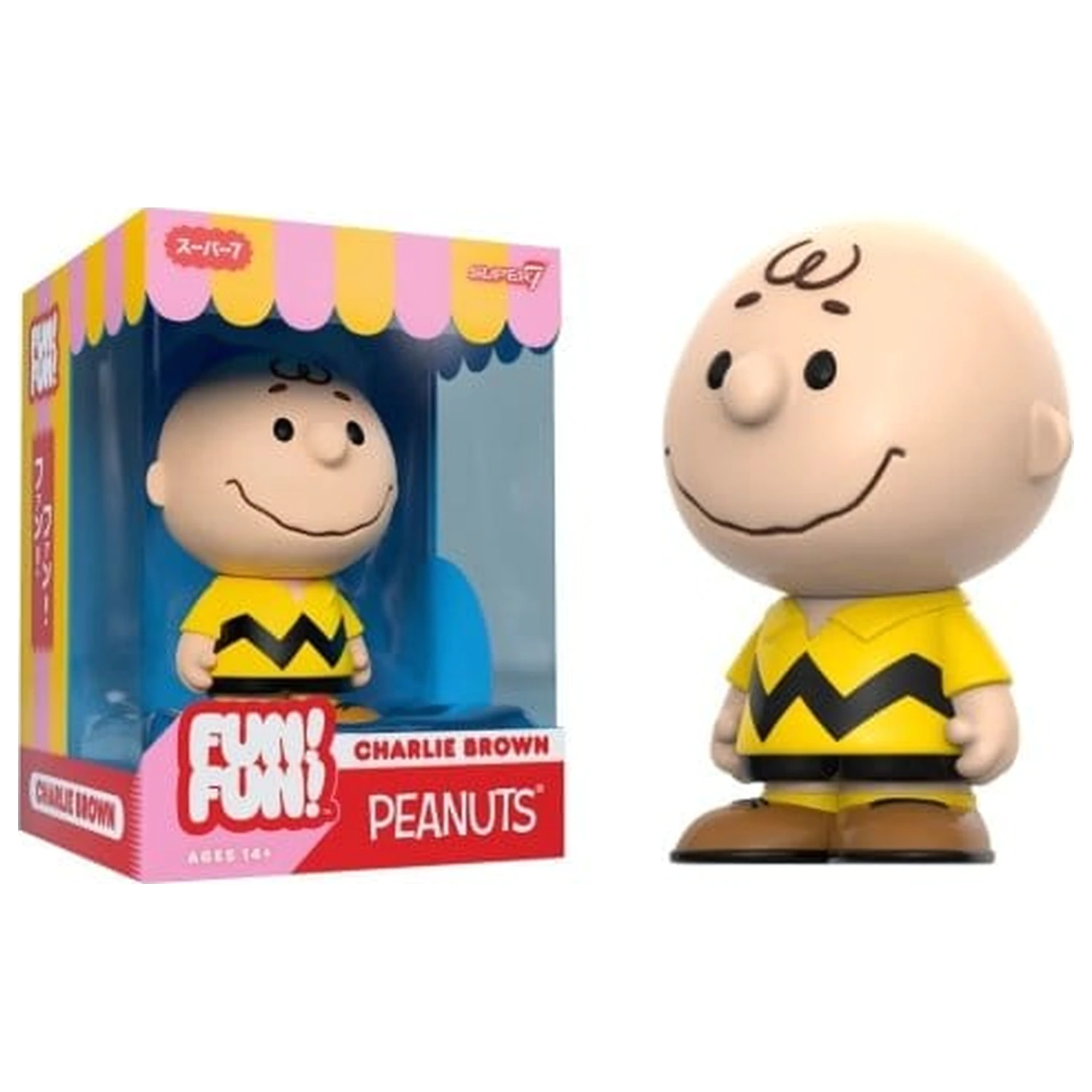 Peanuts Fun! Fun! Mini figura Val 01 Charlie Brown (Yellow Shirt) fotografija proizvoda