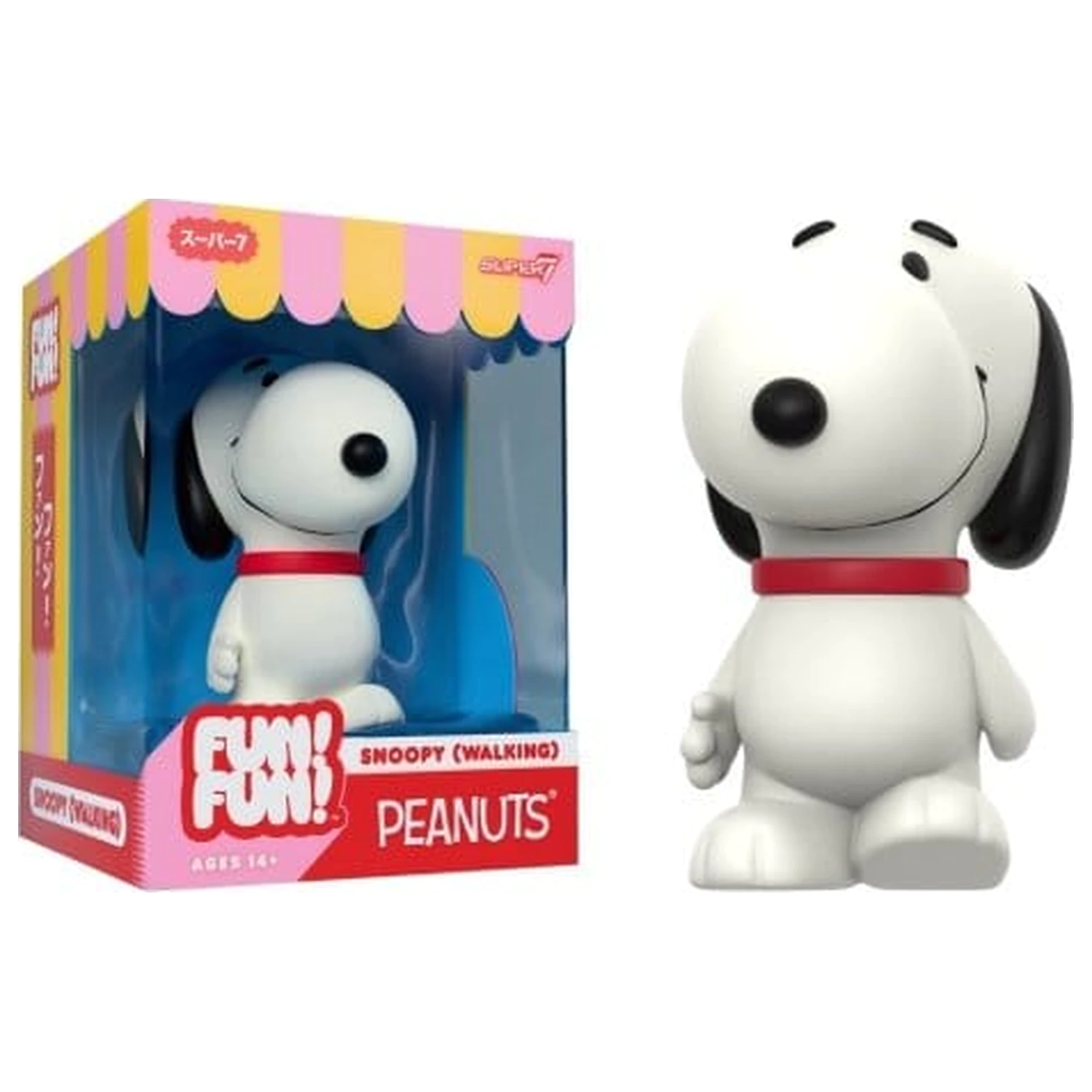 Peanuts Zabava! Zabava! Mini figura Val 02 Snoopy (Hodajući) fotografija proizvoda