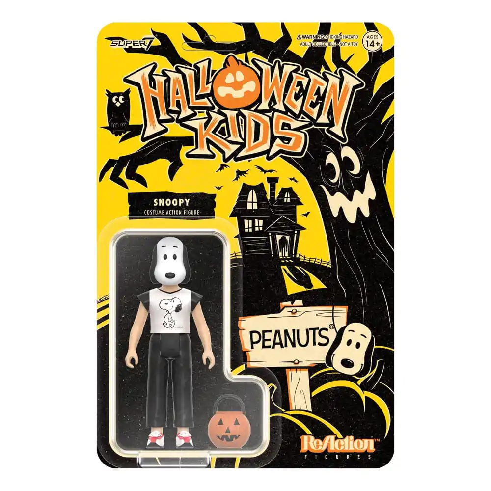 Peanuts Halloween Kids ReAction akcijska figura Snoopy Boy 10 cm fotografija proizvoda