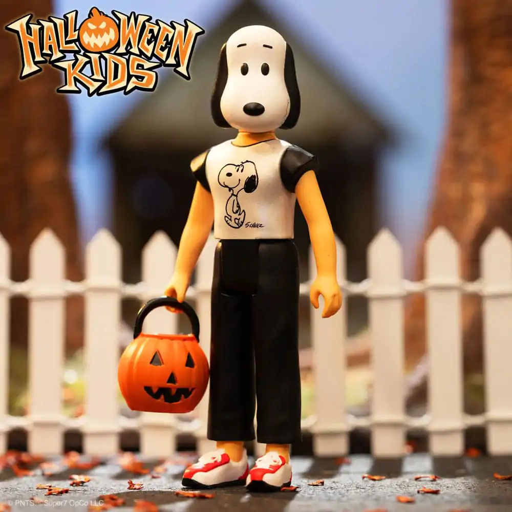 Peanuts Halloween Kids ReAction akcijska figura Snoopy Boy 10 cm fotografija proizvoda