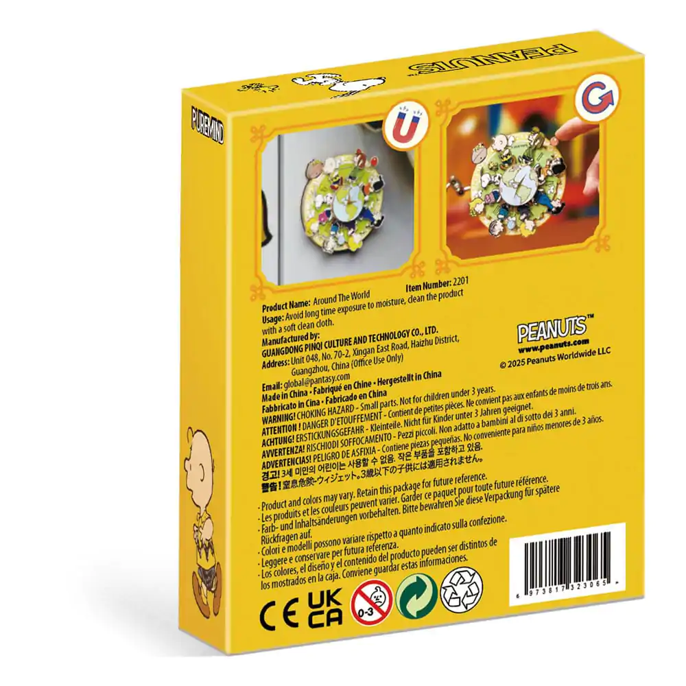 Peanuts Puremind magnet Around the World fotografija proizvoda