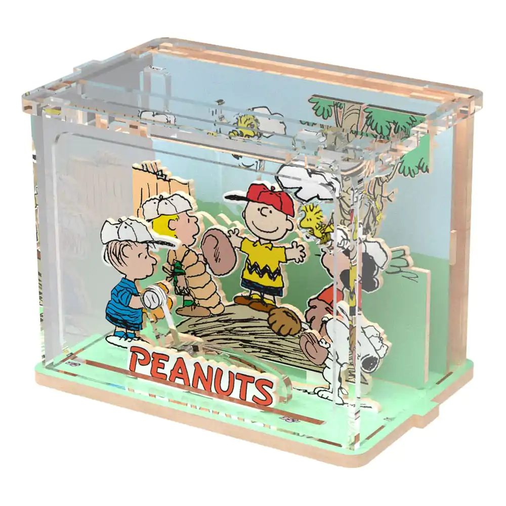 Peanuts Puremind Uradi sam Konstrukcijska Mini Scena Baseball Time fotografija proizvoda