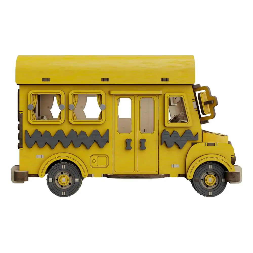 Peanuts Puremind Konstrukcijski School Bus drveni komplet za slaganje fotografija proizvoda