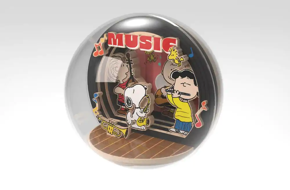 Peanuts Puremind komplet za slaganje globus drveni kazalište globus Night of Music fotografija proizvoda