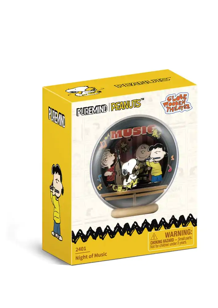 Peanuts Puremind komplet za slaganje globus drveni kazalište globus Night of Music fotografija proizvoda