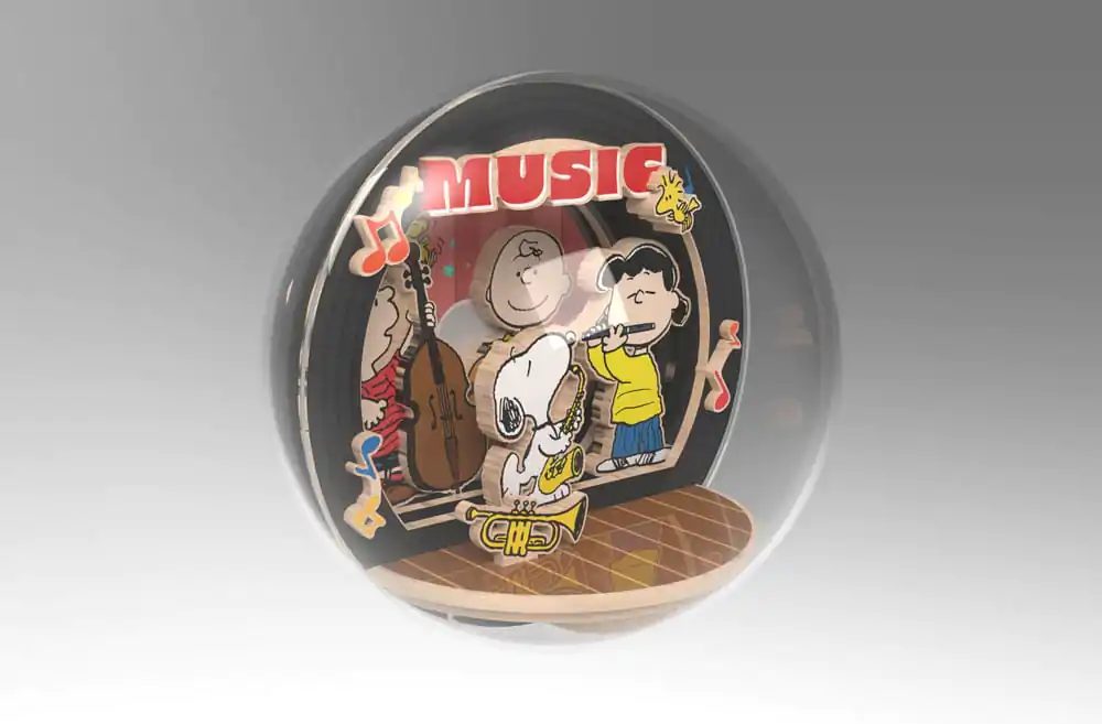 Peanuts Puremind komplet za slaganje globus drveni kazalište globus Night of Music fotografija proizvoda