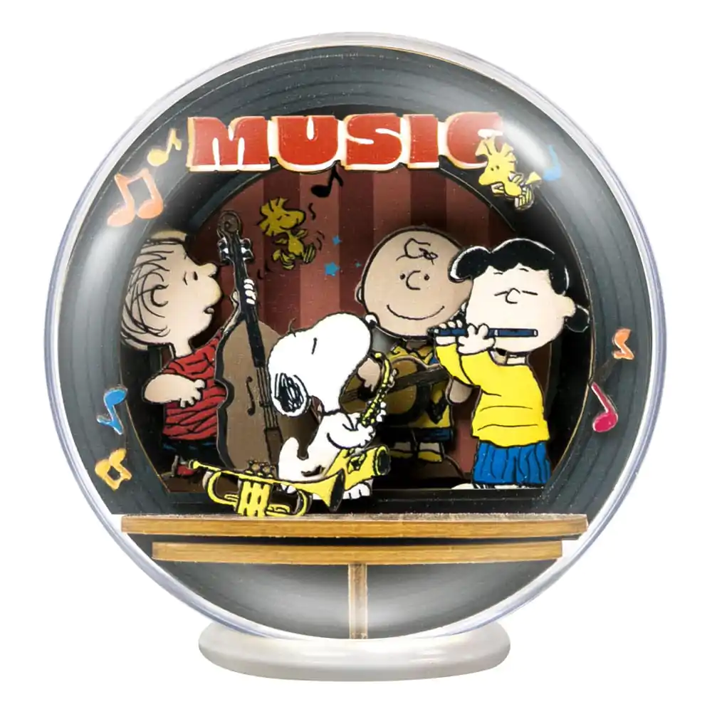 Peanuts Puremind komplet za slaganje globus drveni kazalište globus Night of Music fotografija proizvoda
