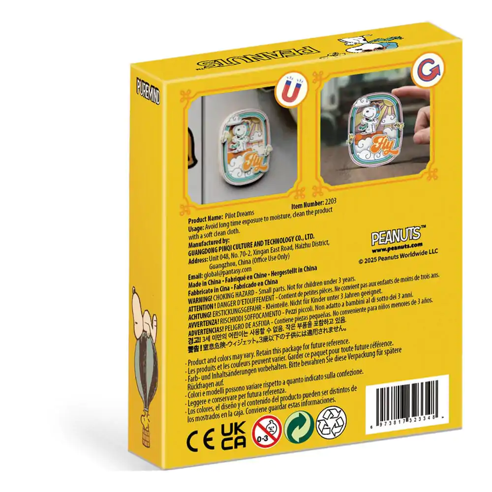 Peanuts Puremind magnet Pilot Dreams fotografija proizvoda