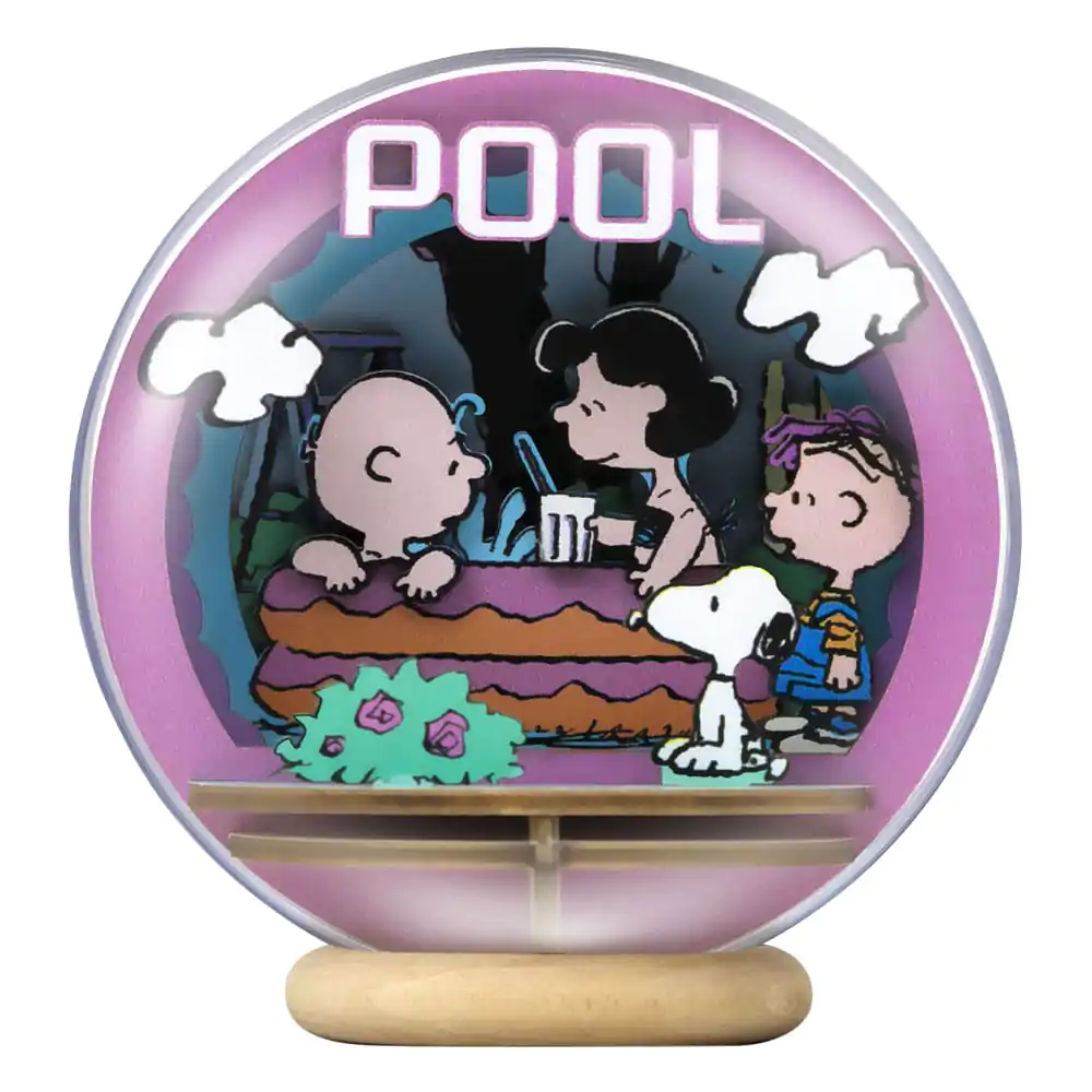 Peanuts Puremind komplet za slaganje drveni kazališni globus Cool Pool fotografija proizvoda