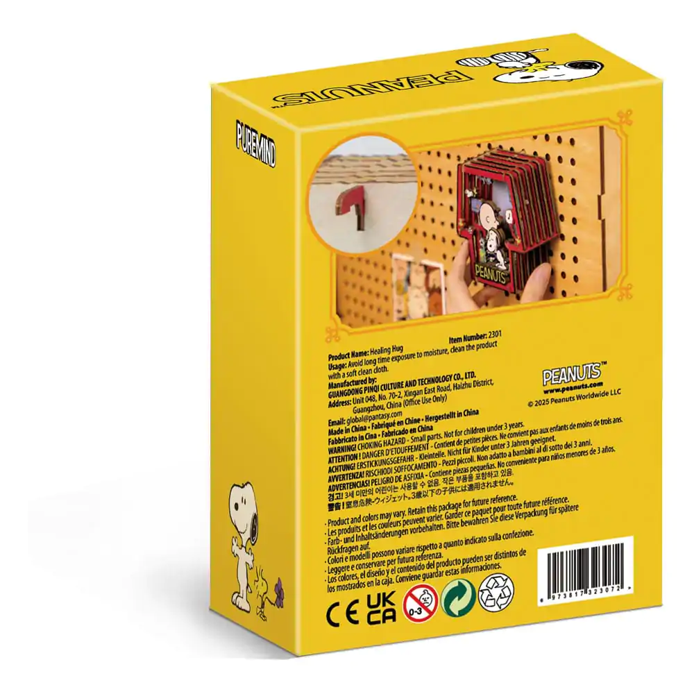 Peanuts Puremind modelarski komplet drveno kazalište Healing Hug fotografija proizvoda