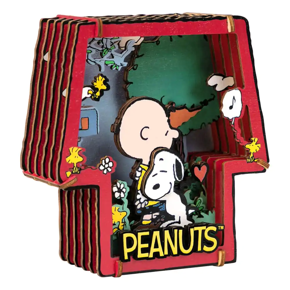 Peanuts Puremind modelarski komplet drveno kazalište Healing Hug fotografija proizvoda