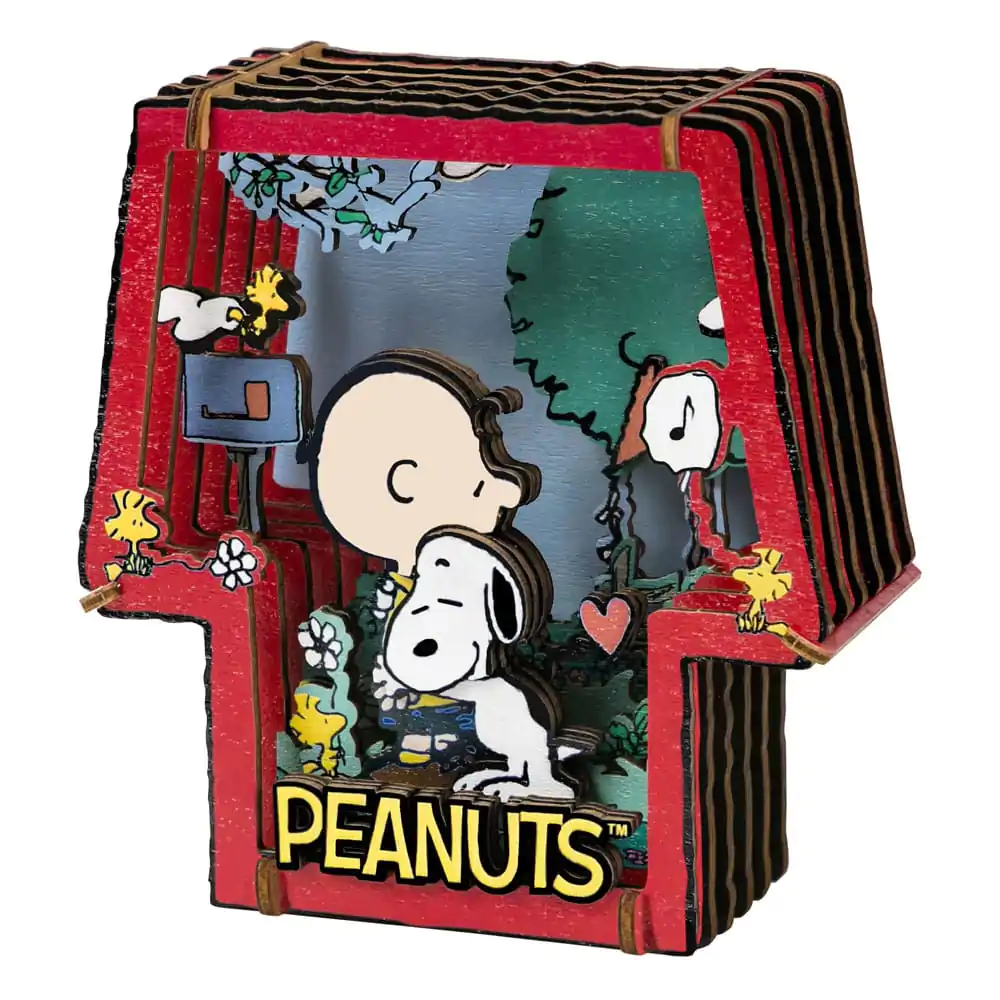 Peanuts Puremind modelarski komplet drveno kazalište Healing Hug fotografija proizvoda