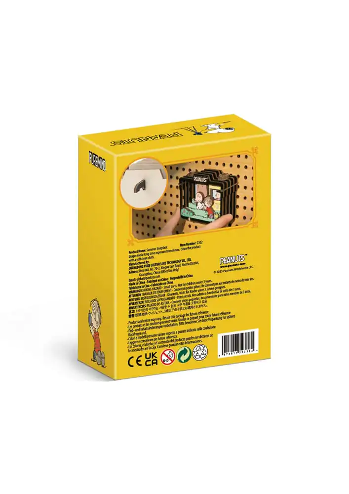 Peanuts Puremind komplet za slaganje drveno kazalište Summer Snapshot fotografija proizvoda