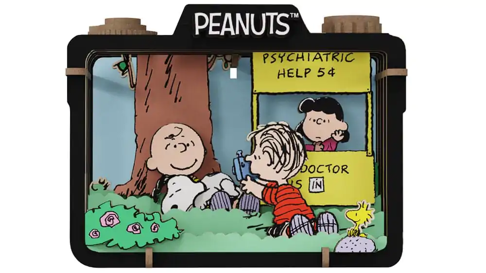 Peanuts Puremind komplet za slaganje drveno kazalište Summer Snapshot fotografija proizvoda