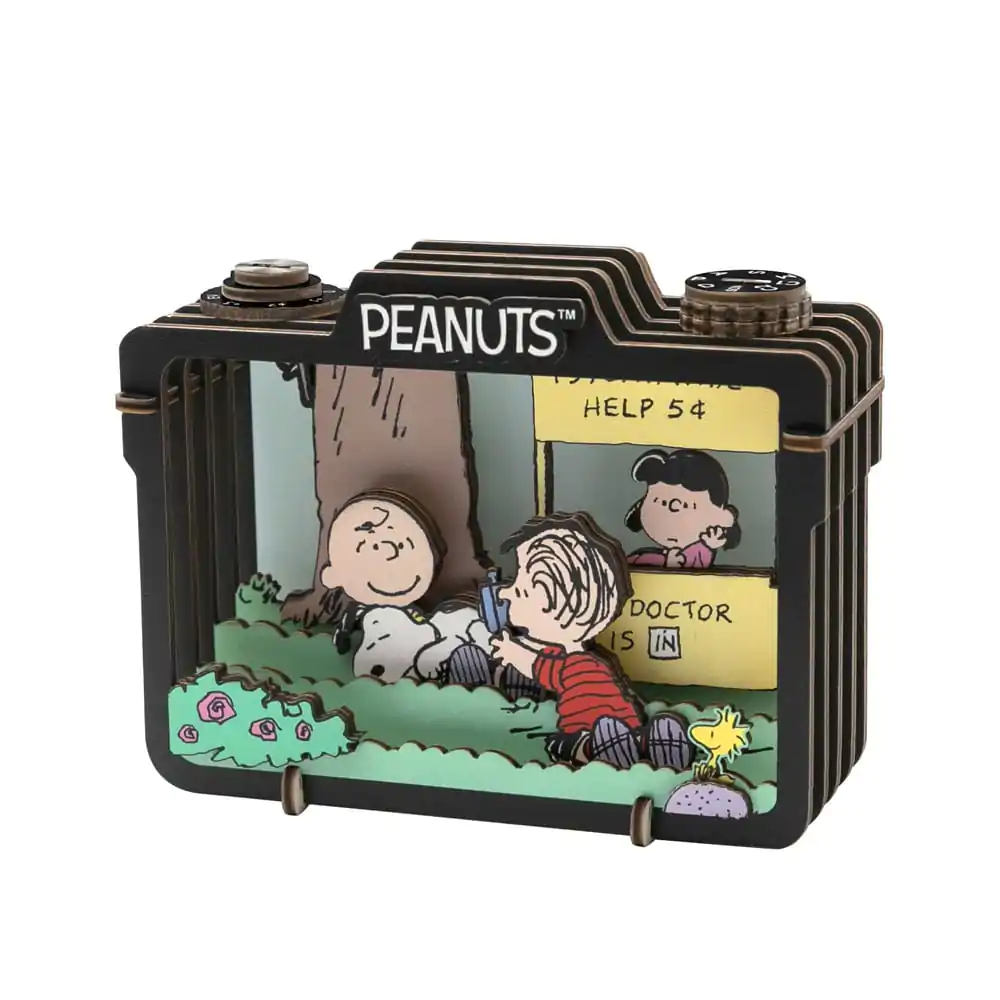 Peanuts Puremind komplet za slaganje drveno kazalište Summer Snapshot fotografija proizvoda