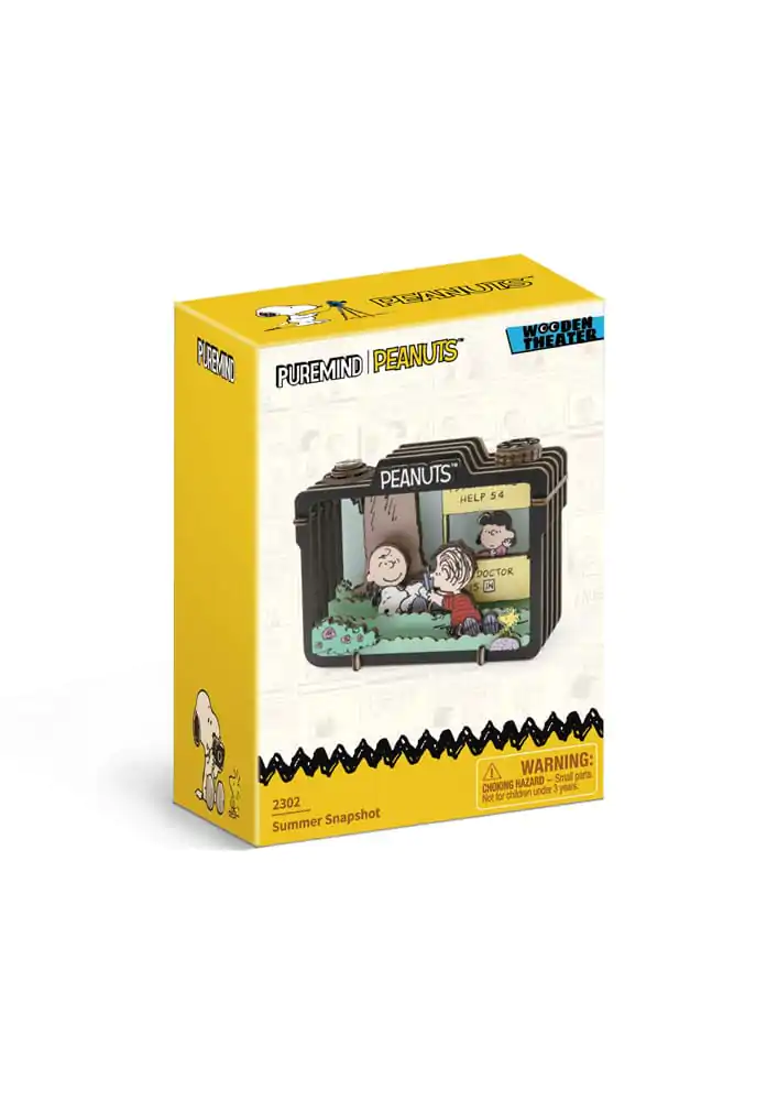 Peanuts Puremind komplet za slaganje drveno kazalište Summer Snapshot fotografija proizvoda