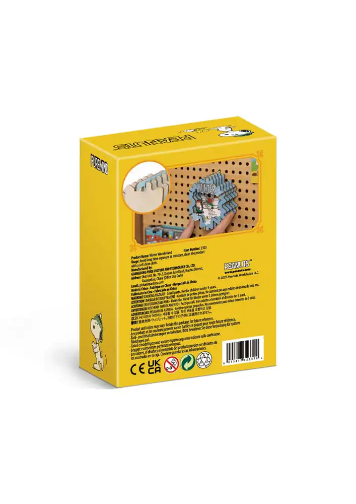 Peanuts Puremind Maketarski komplet Wooden Theater Winter Wonderland fotografija proizvoda