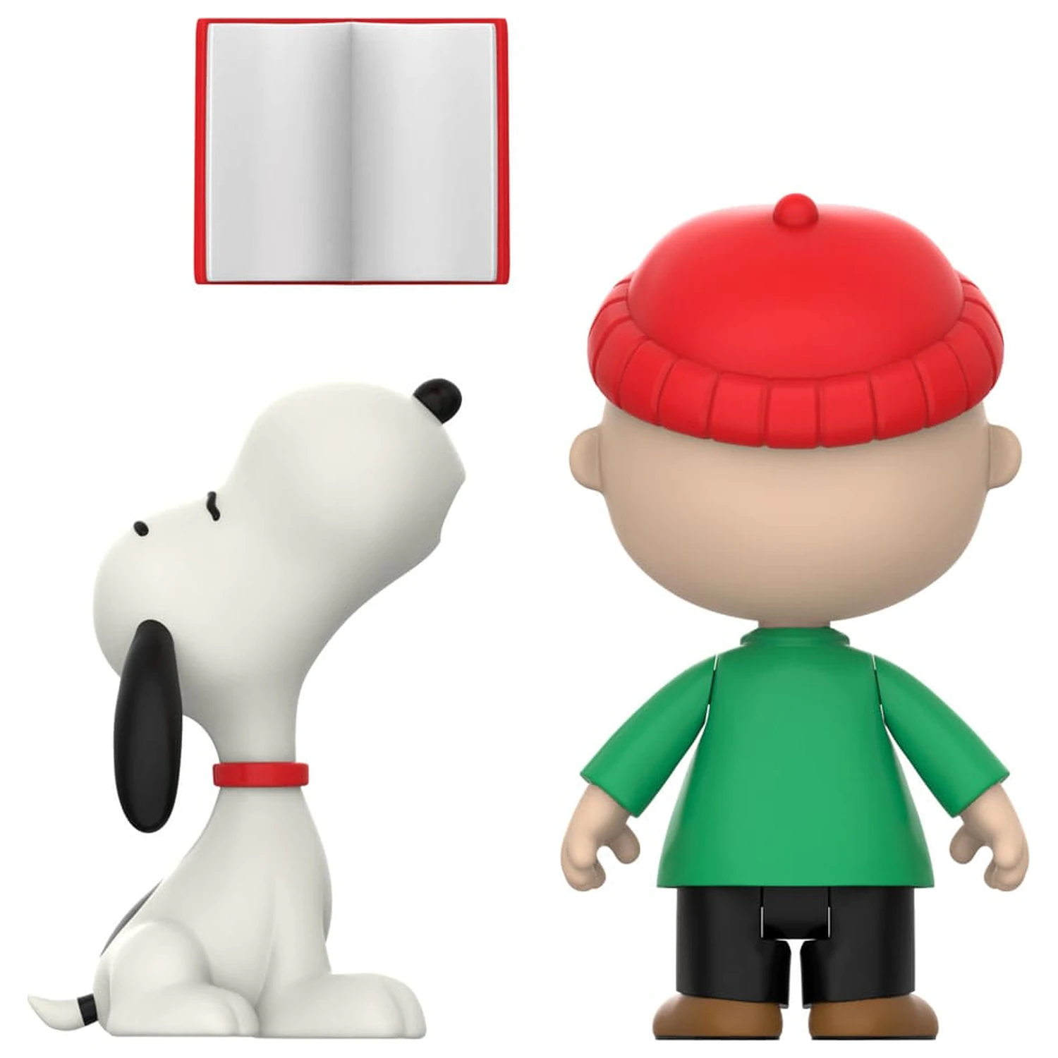 Peanuts ReAction Akcijske Figure 2-Paket Brown i Snoopy (Caroling) 10 cm fotografija proizvoda