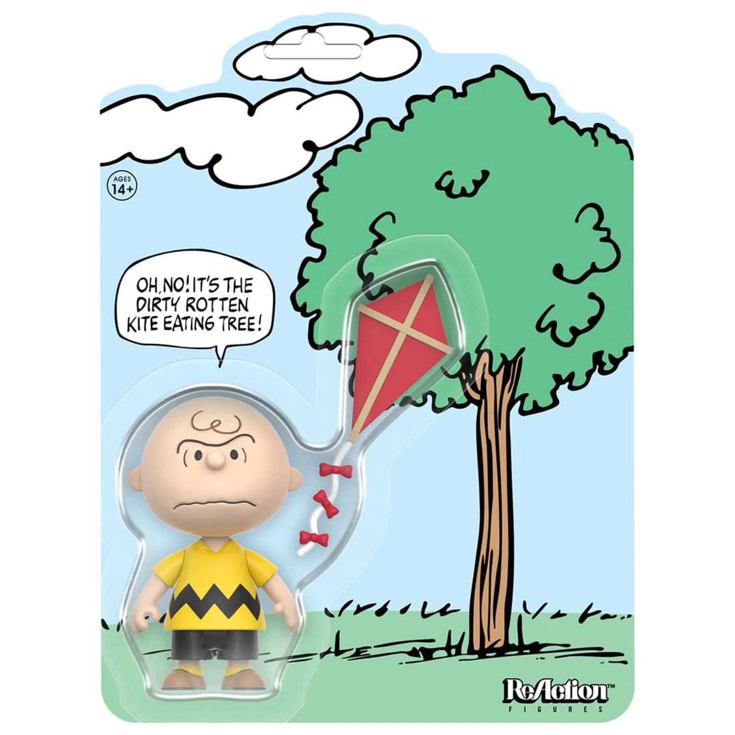 Peanuts ReAction figura Charlie Brown and the Kite-Eating Tree (Comic Panel) 9 cm fotografija proizvoda