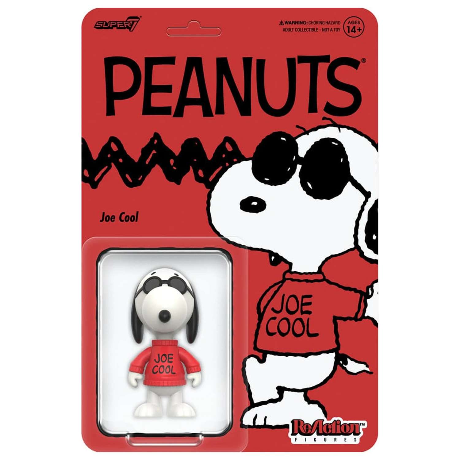 Peanuts ReAction figura Joe Cool 9 cm, val 8 fotografija proizvoda